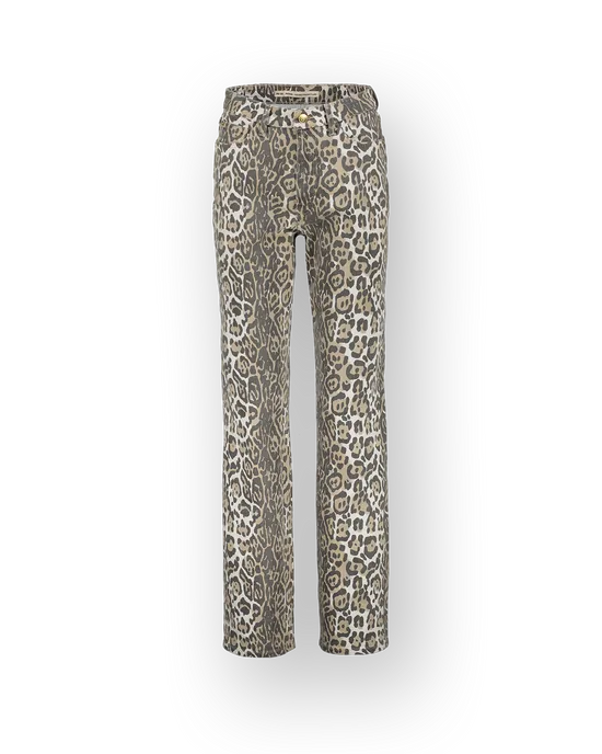 Straight Jeans Savanna Leopard