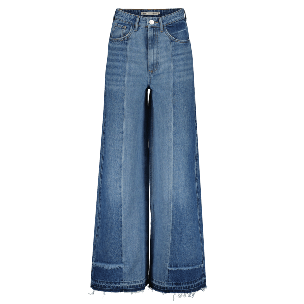 Extra Wide leg Jeans Cenote twotone