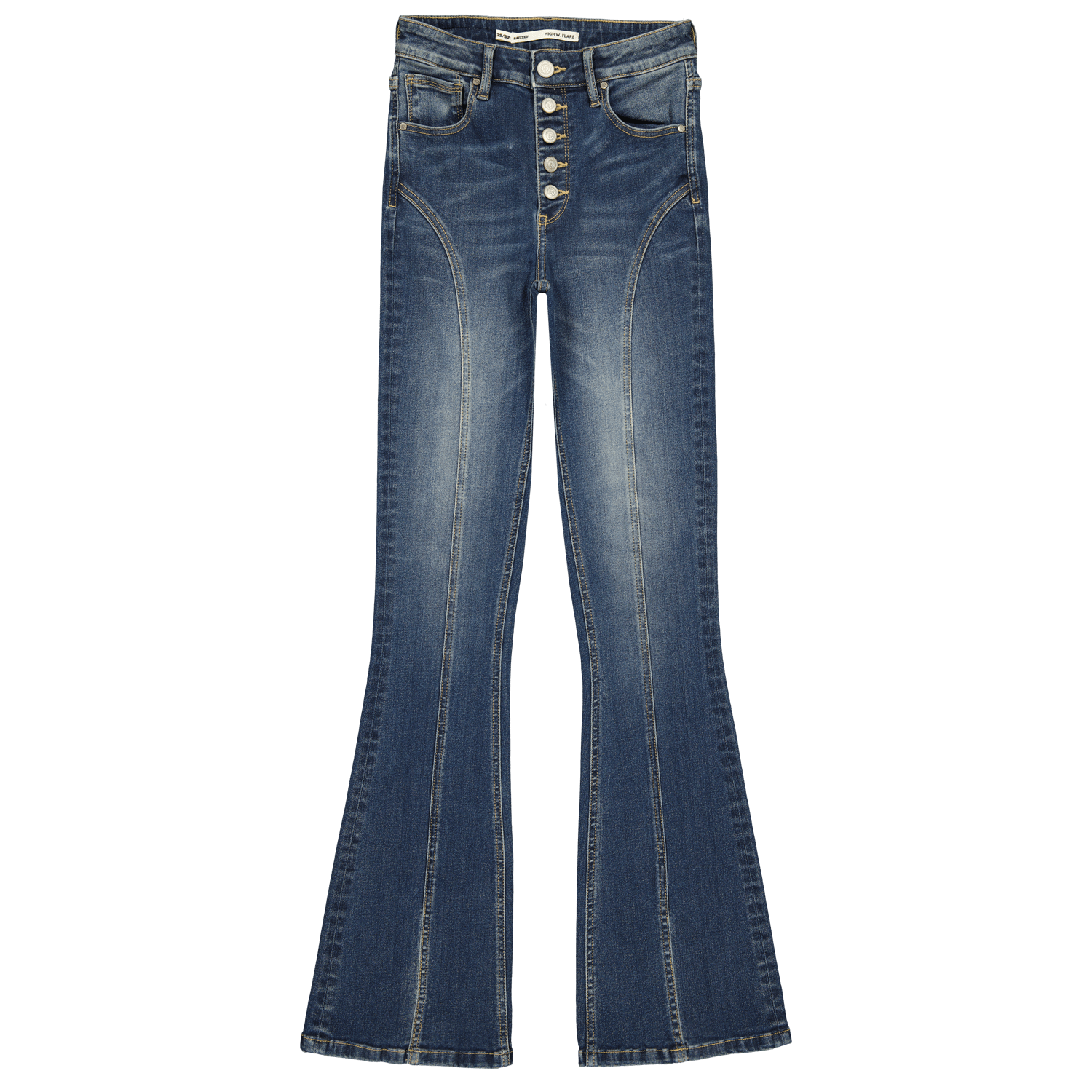 Damen Flare Jeans Sunrise seam Raizzed